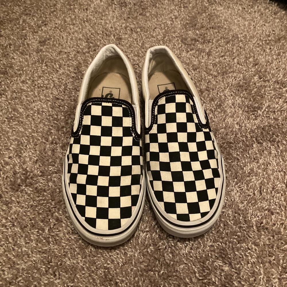 Slip-On Checkerboard Vans